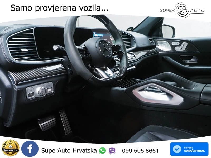 Mercedes AMG GLE 63 S V8 (612 KS) EQ Boost 4MATIC+ AMG SPEEDSHIFT TCT 9G ACC+HEAD+4xGR SJED+360+PANO