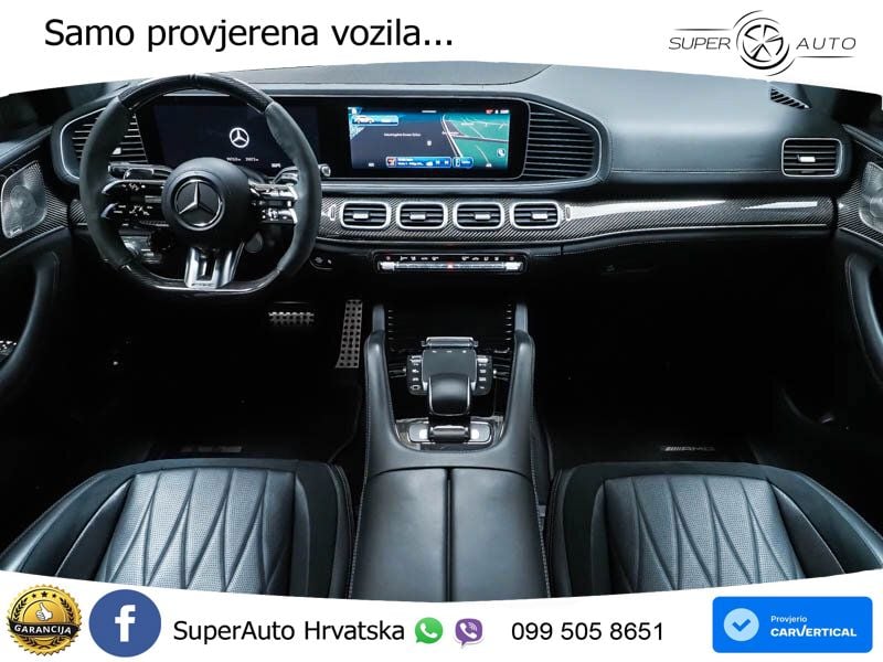 Mercedes AMG GLE 63 S V8 (612 KS) EQ Boost 4MATIC+ AMG SPEEDSHIFT TCT 9G ACC+HEAD+4xGR SJED+360+PANO