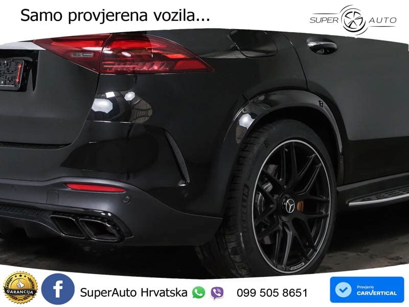 Mercedes AMG GLE 63 S V8 (612 KS) EQ Boost 4MATIC+ AMG SPEEDSHIFT TCT 9G ACC+HEAD+4xGR SJED+360+PANO
