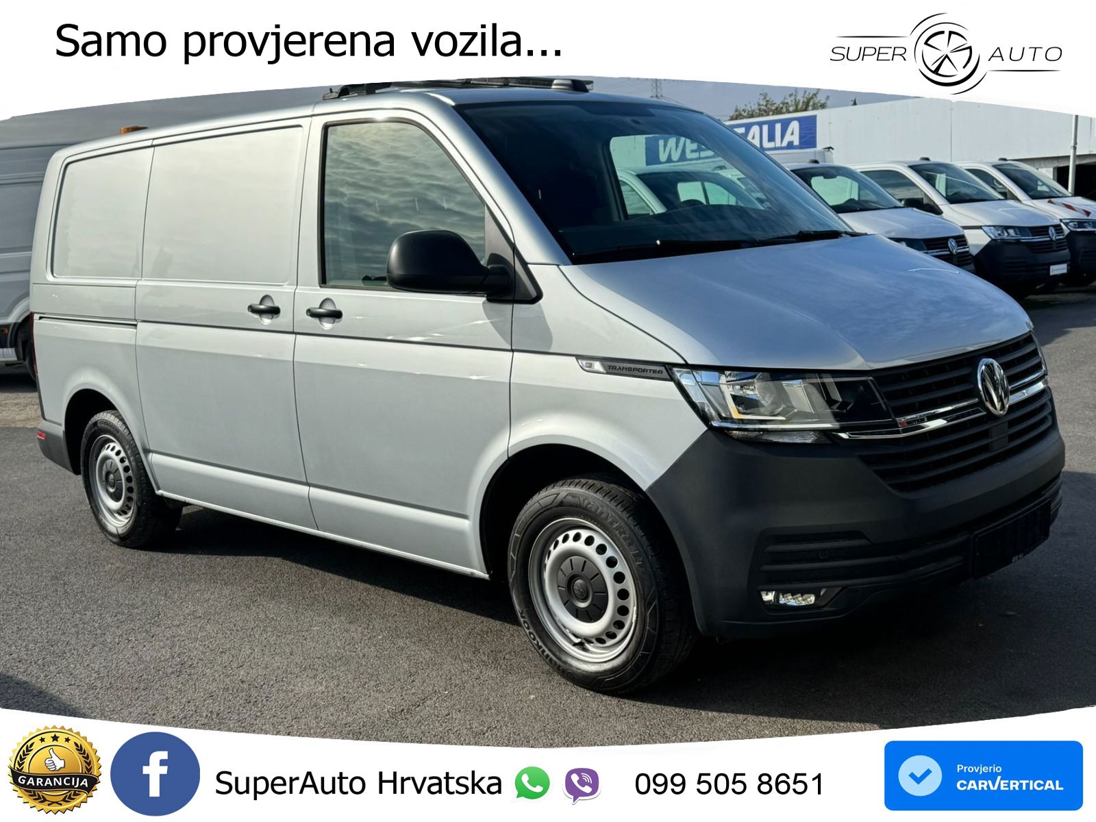 Volkswagen T6.1 Transporter 4Motion AHK*Standh*Werkstatt 150 KS