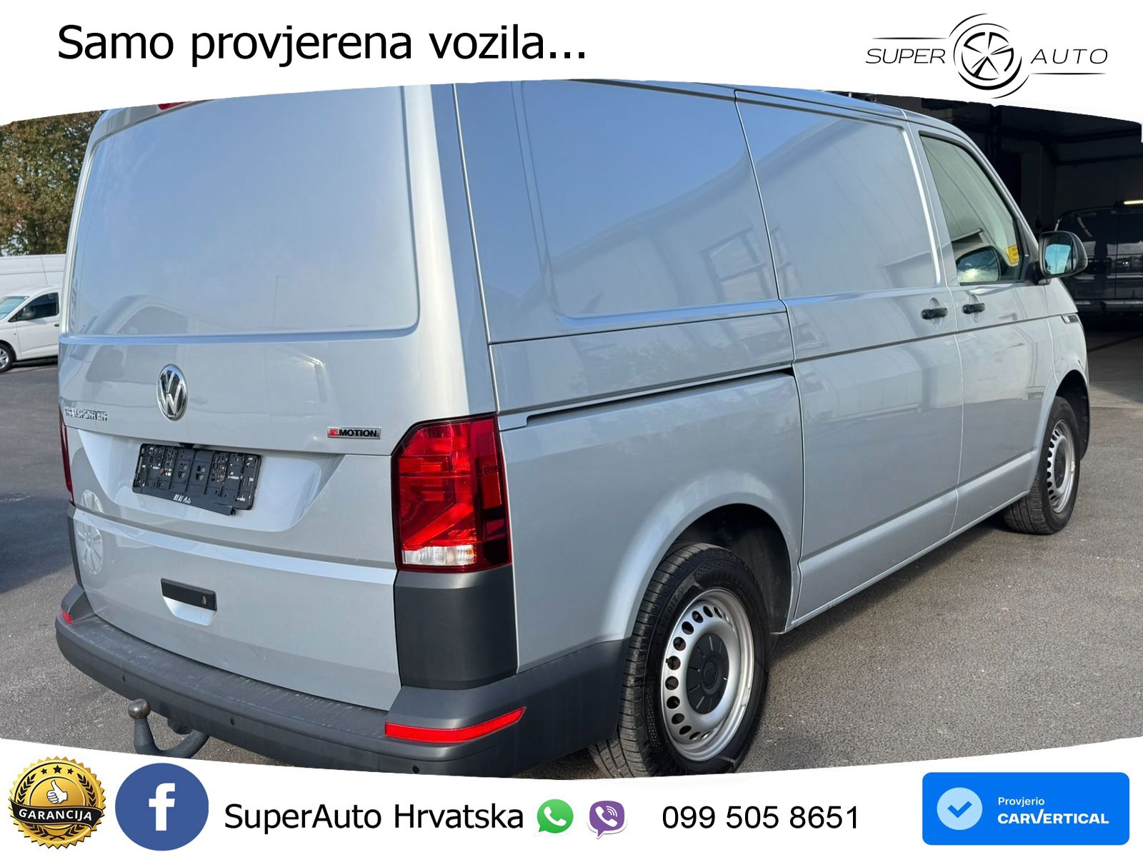 Volkswagen T6.1 Transporter 4Motion AHK*Standh*Werkstatt 150 KS