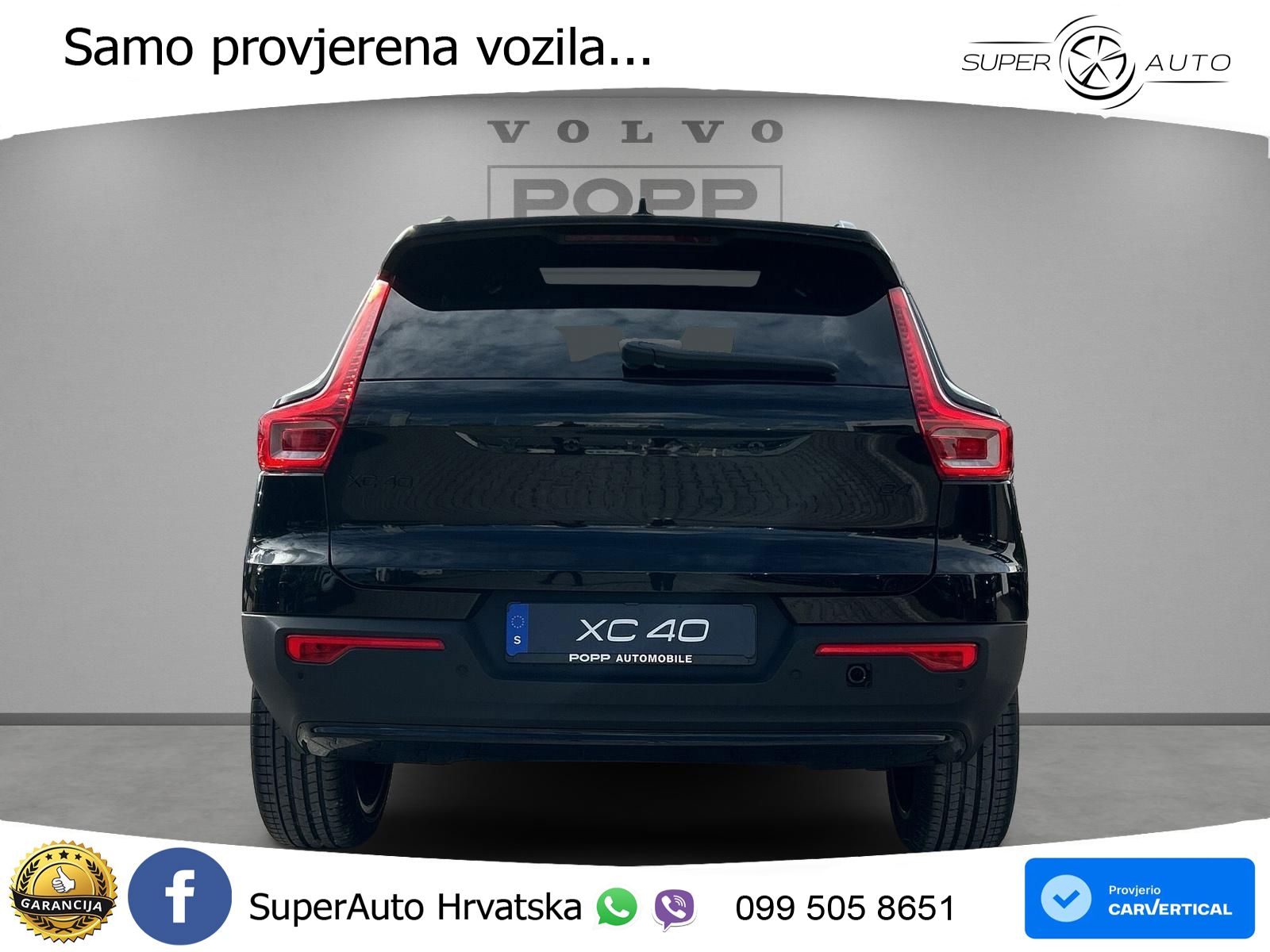 Volvo XC40 2.0 B4 AWD 197 KS Automatic ACC+GR SJED+360+PANO