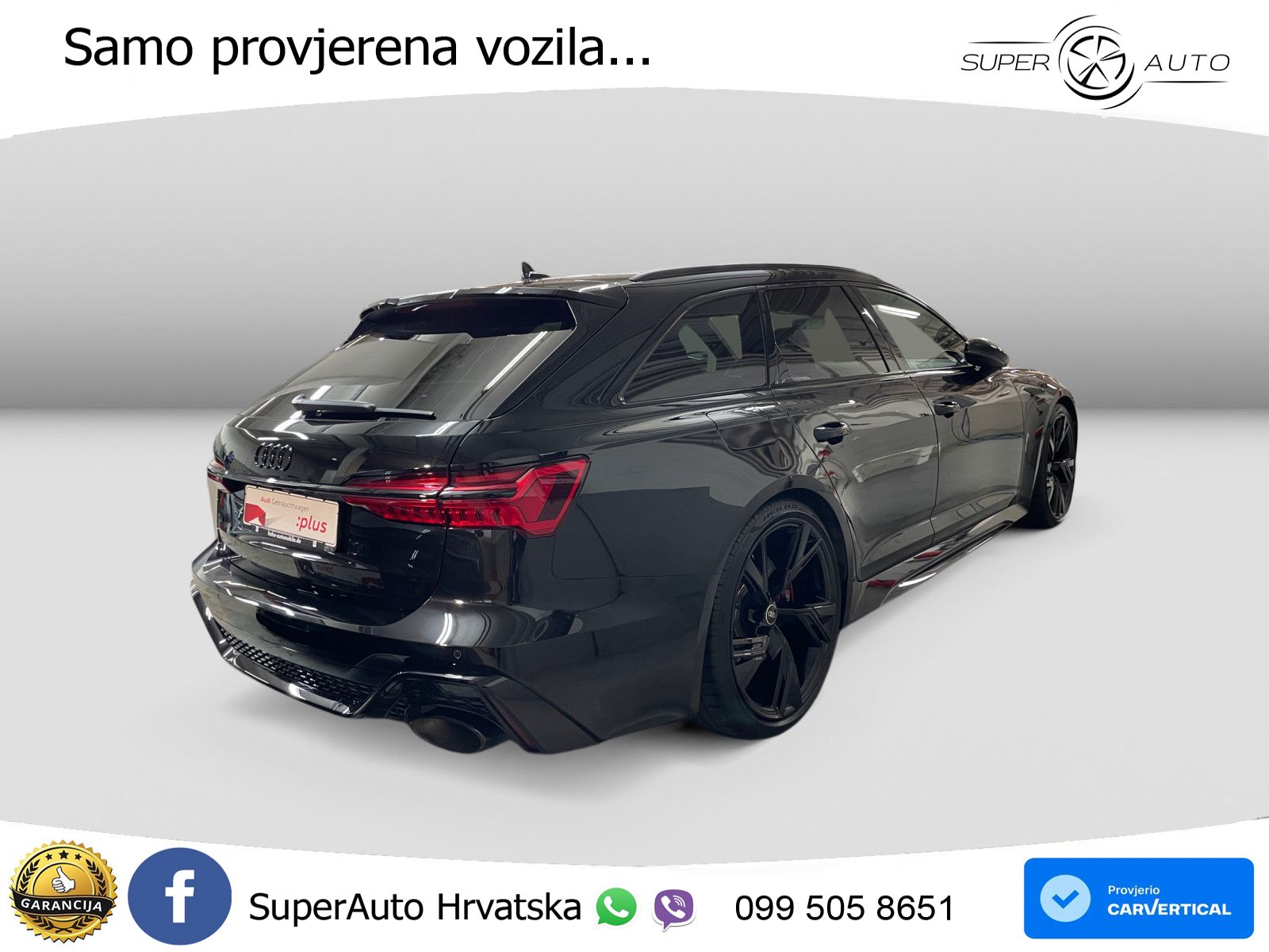 Audi RS6 Avant 4.0 TFSI V8 (600 KS) quattro Tiptronic Kuka LED+GR SJED+ACC