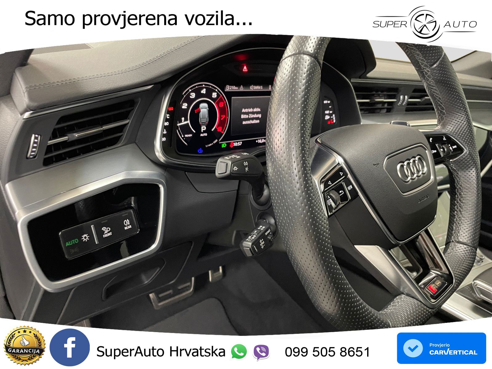 Audi RS6 Avant 4.0 TFSI V8 (600 KS) quattro Tiptronic Kuka LED+GR SJED+ACC