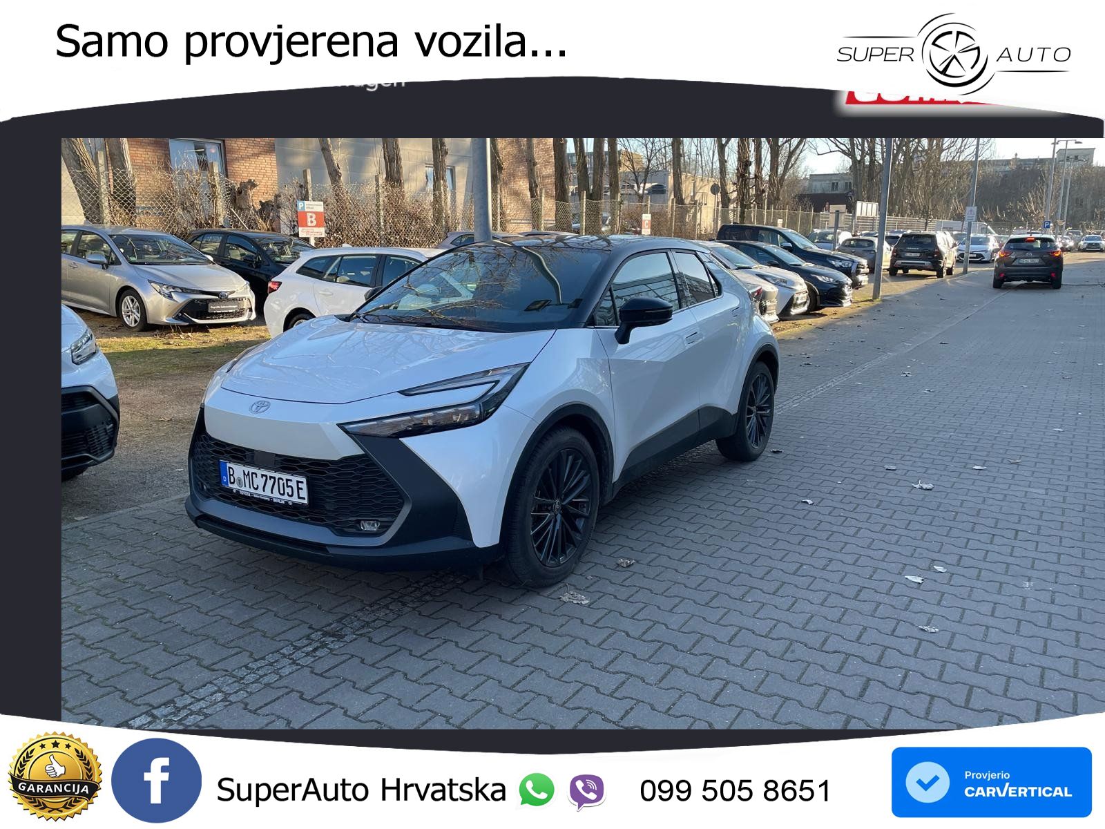 Toyota C-HR 2.0 (223 KS) PHEV e-CVT Teamplayer LED+GR SJED+ACC