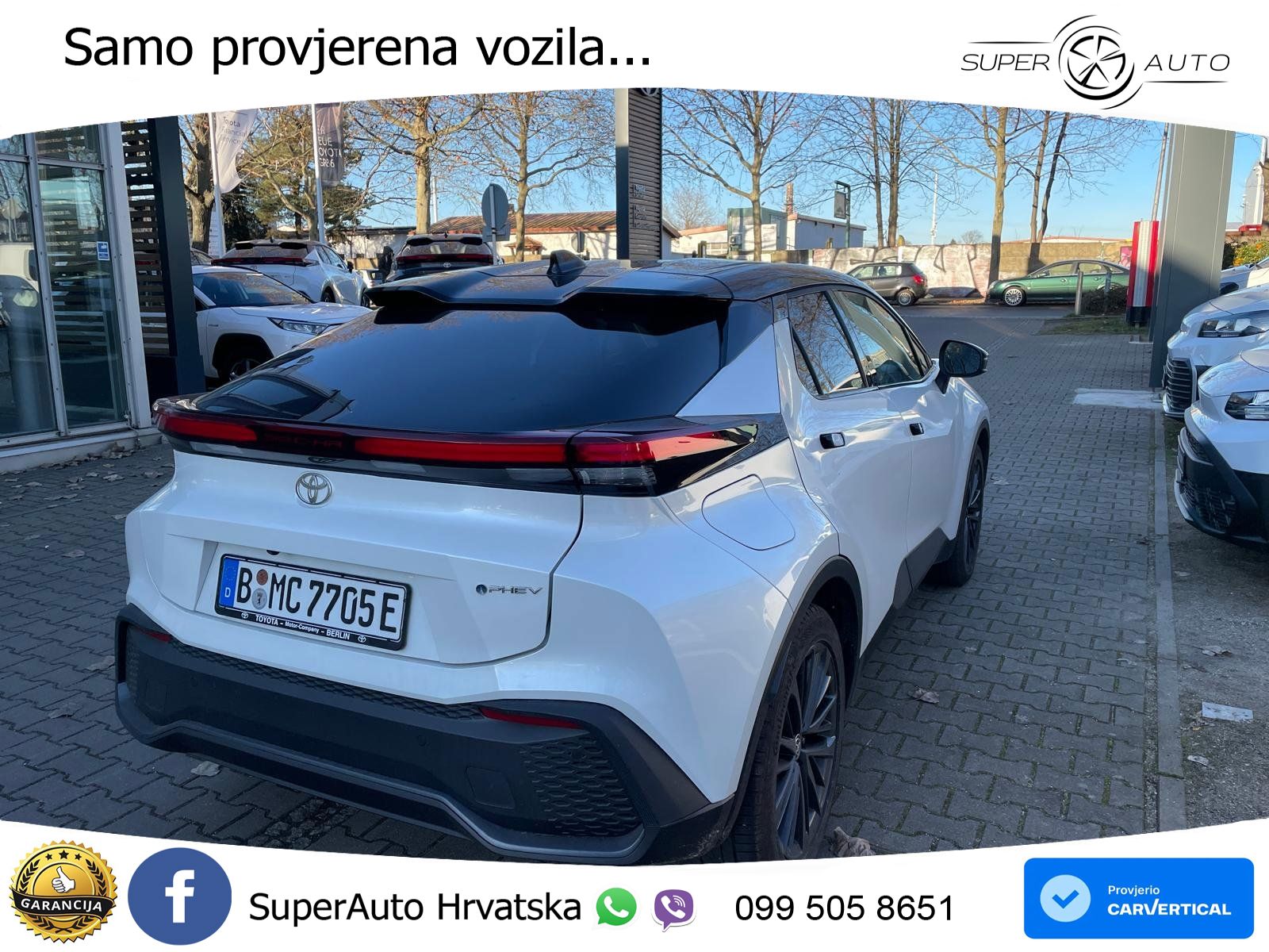 Toyota C-HR 2.0 (223 KS) PHEV e-CVT Teamplayer LED+GR SJED+ACC