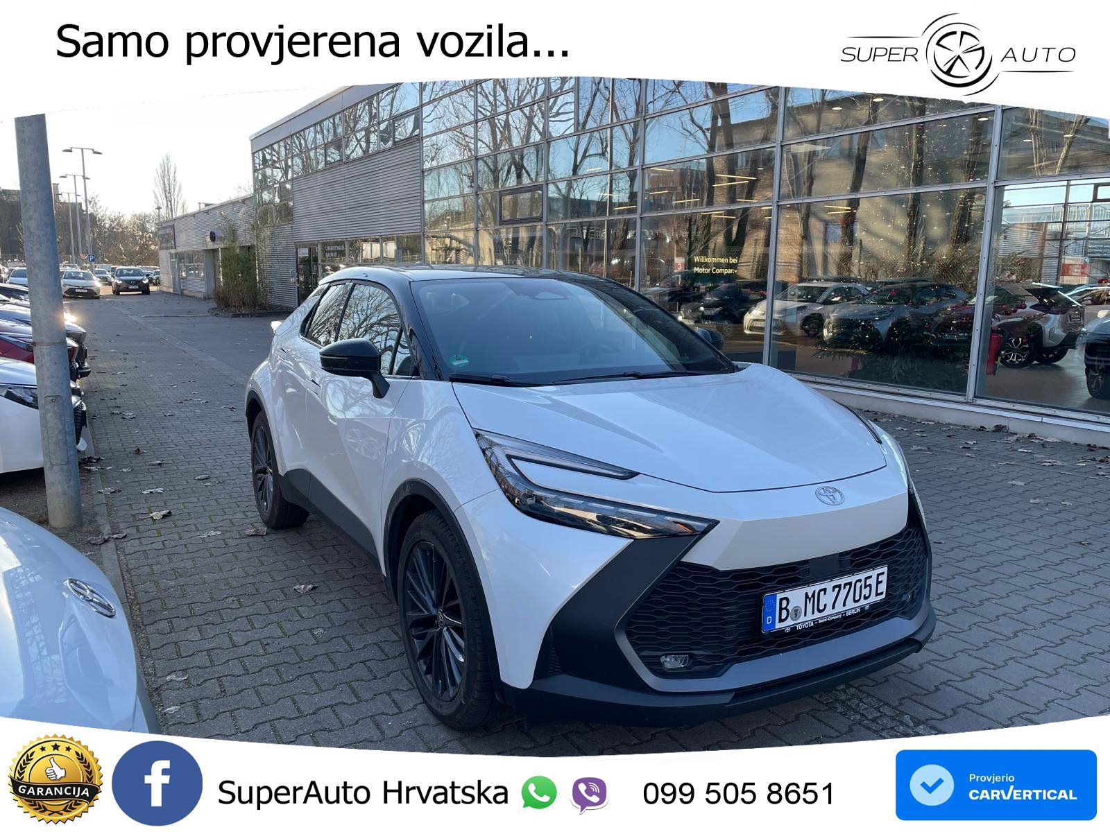 Toyota C-HR 2.0 (223 KS) PHEV e-CVT Teamplayer LED+GR SJED+ACC