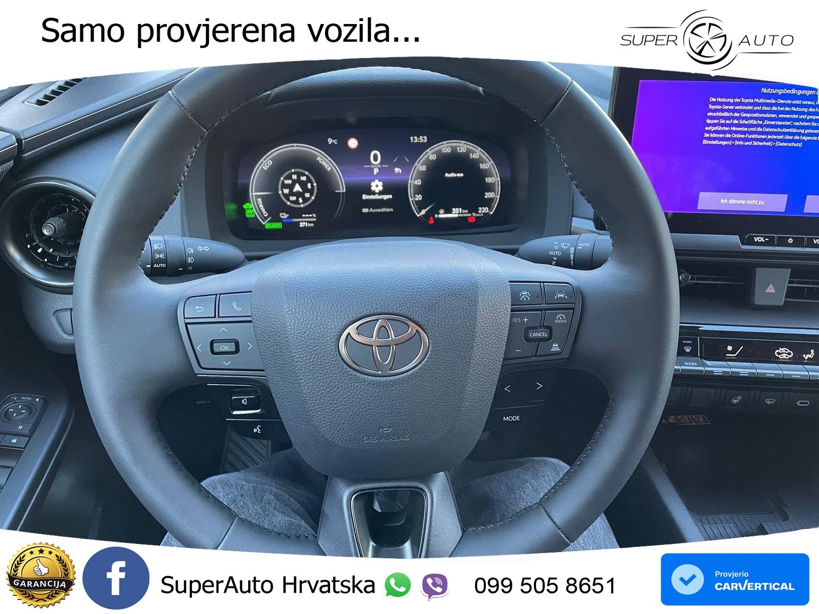 Toyota C-HR 2.0 (223 KS) PHEV e-CVT Teamplayer LED+GR SJED+ACC