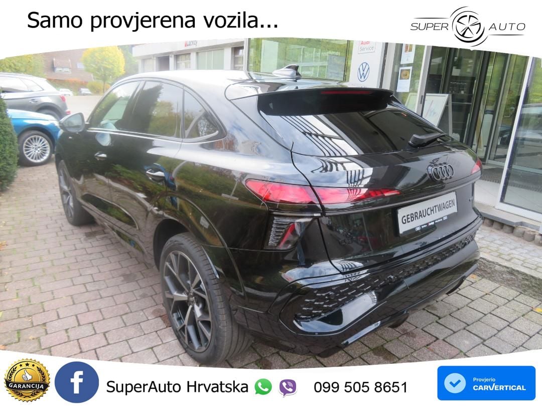 Audi Q3 Sportback 2.0 TFSI (204 KS) quattro S tronic S line LED+GR SJED+ACC