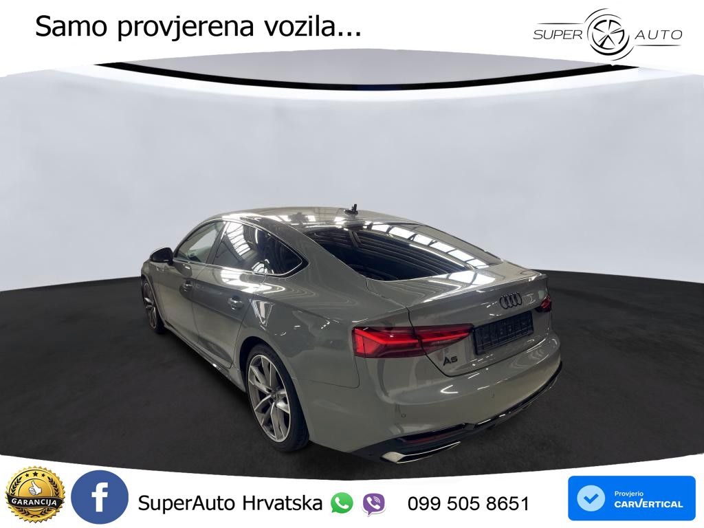 Audi A5 Sportback 40 TDI (204 KS) S tronic S line LED+GR SJED+ACC