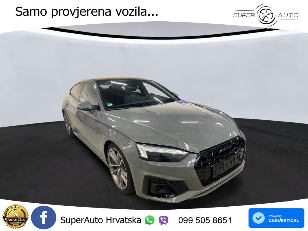 Audi A5 Sportback 40 TDI (204 KS) S tronic S line LED+GR SJED+ACC