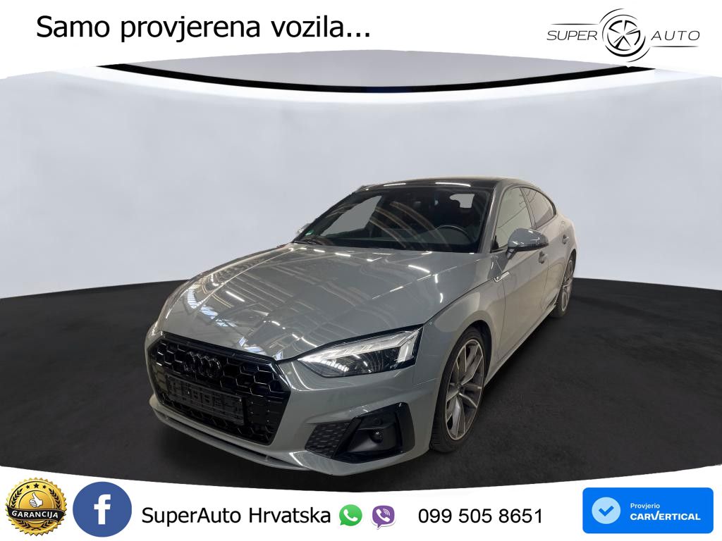 Audi A5 Sportback 40 TDI (204 KS) S tronic S line LED+GR SJED+ACC