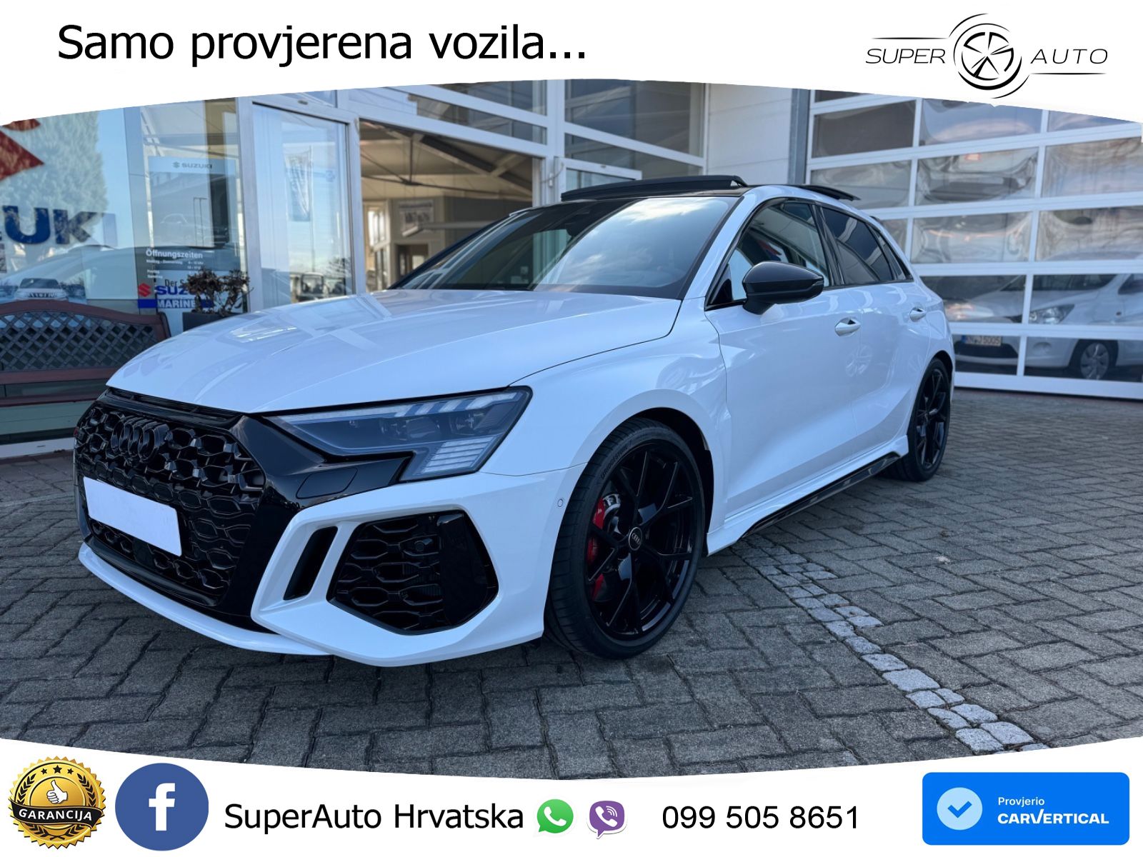 Audi RS3 Sedan 2.5 TFSI (400 KS) quattro S tronic ACC+HEAD+GR SJED+360+PANO