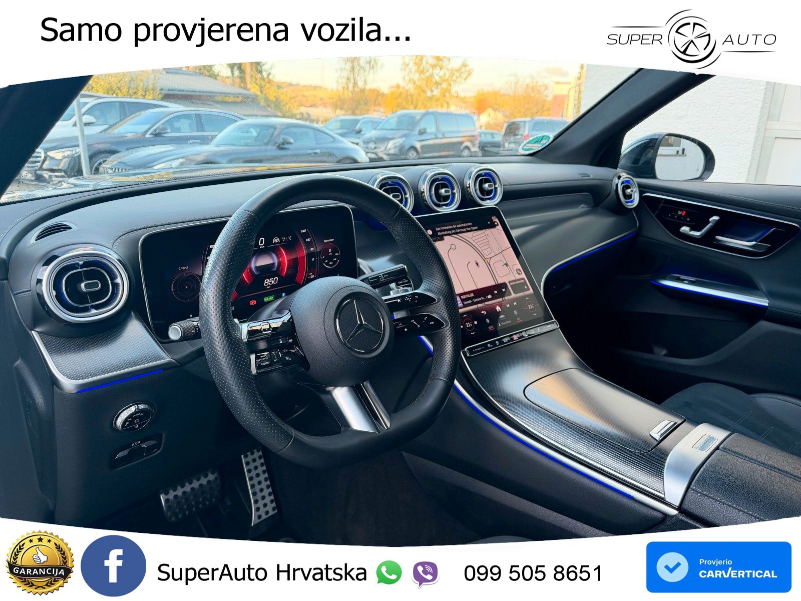 Mercedes GLC 300e (313 KS) 4MATIC 9G-TRONIC AMG ZRAČNI+ACC+GR SJED+360