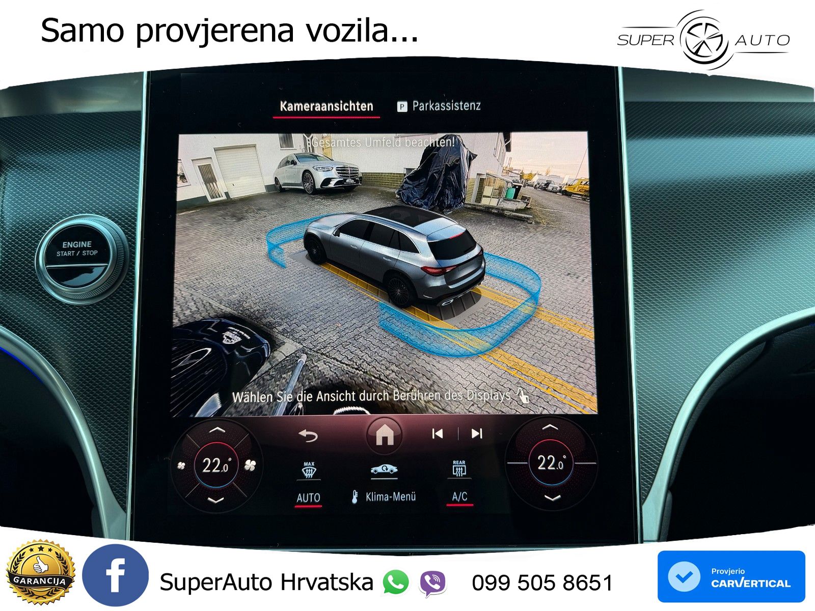 Mercedes GLC 300e (313 KS) 4MATIC 9G-TRONIC AMG ZRAČNI+ACC+GR SJED+360