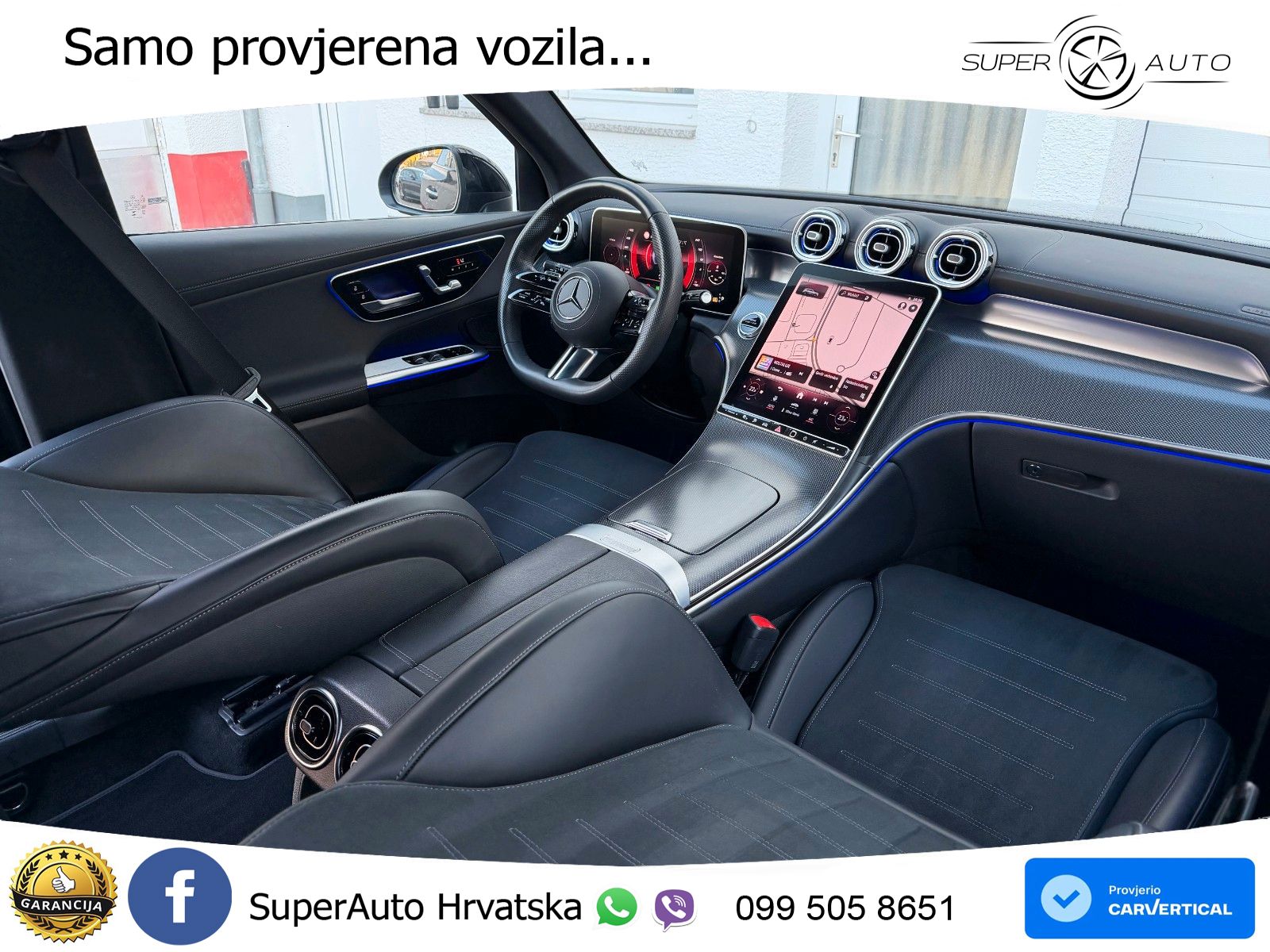 Mercedes GLC 300e (313 KS) 4MATIC 9G-TRONIC AMG ZRAČNI+ACC+GR SJED+360