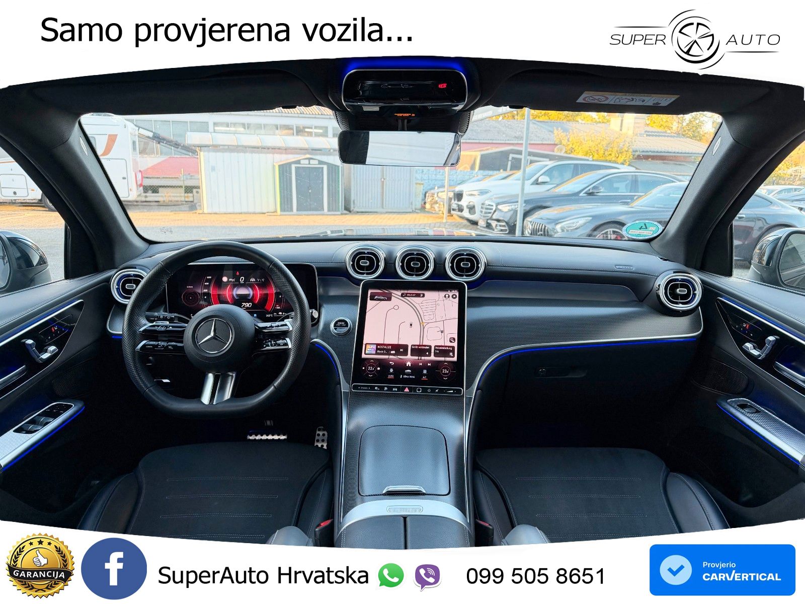 Mercedes GLC 300e (313 KS) 4MATIC 9G-TRONIC AMG ZRAČNI+ACC+GR SJED+360