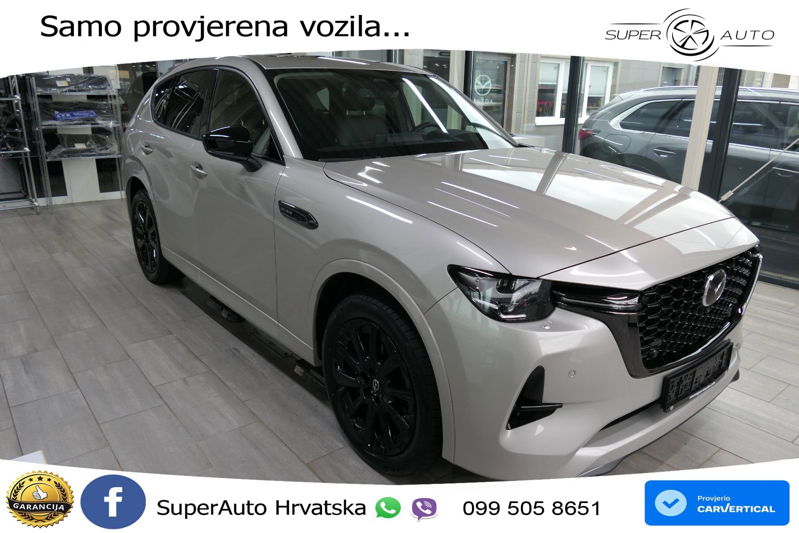 Mazda CX-60 3.3 e-Skyactiv D (254 KS) AWD Automatic LED+GR SJED+ACC