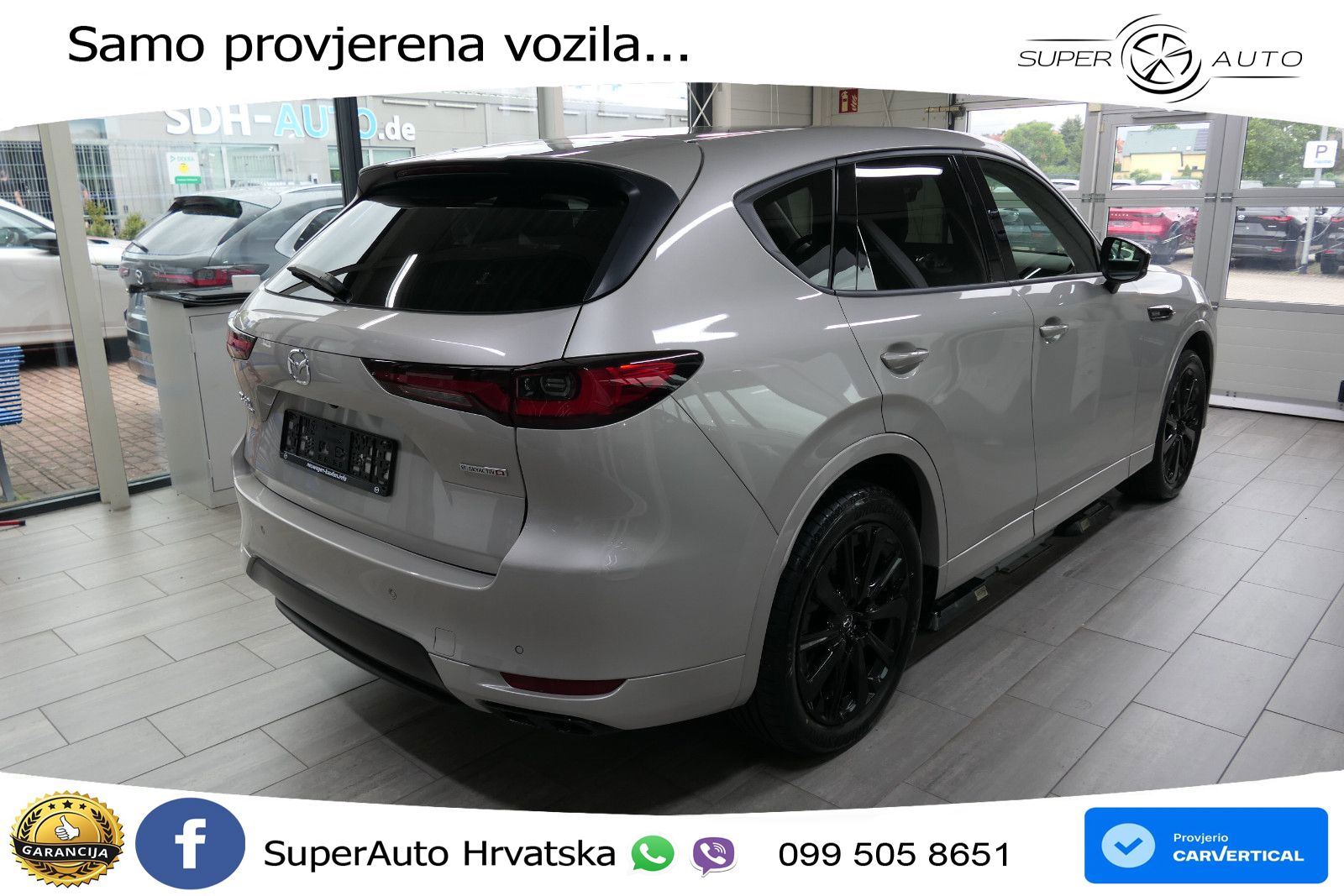 Mazda CX-60 3.3 e-Skyactiv D (254 KS) AWD Automatic LED+GR SJED+ACC