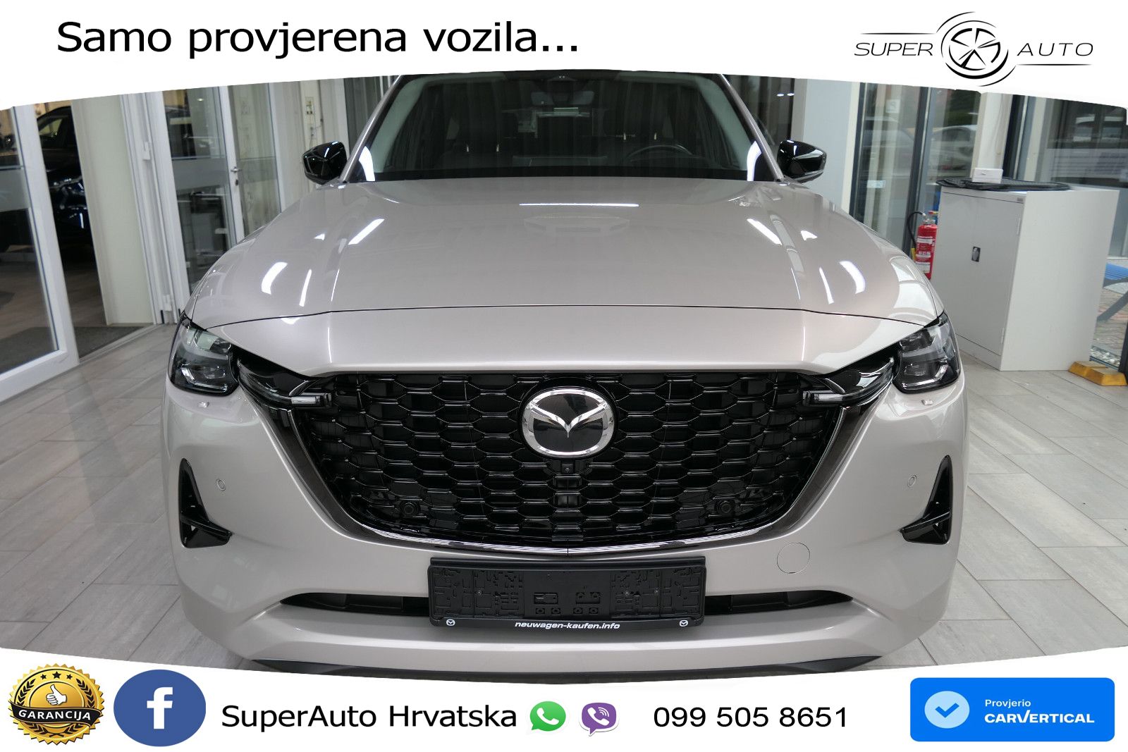 Mazda CX-60 3.3 e-Skyactiv D (254 KS) AWD Automatic LED+GR SJED+ACC