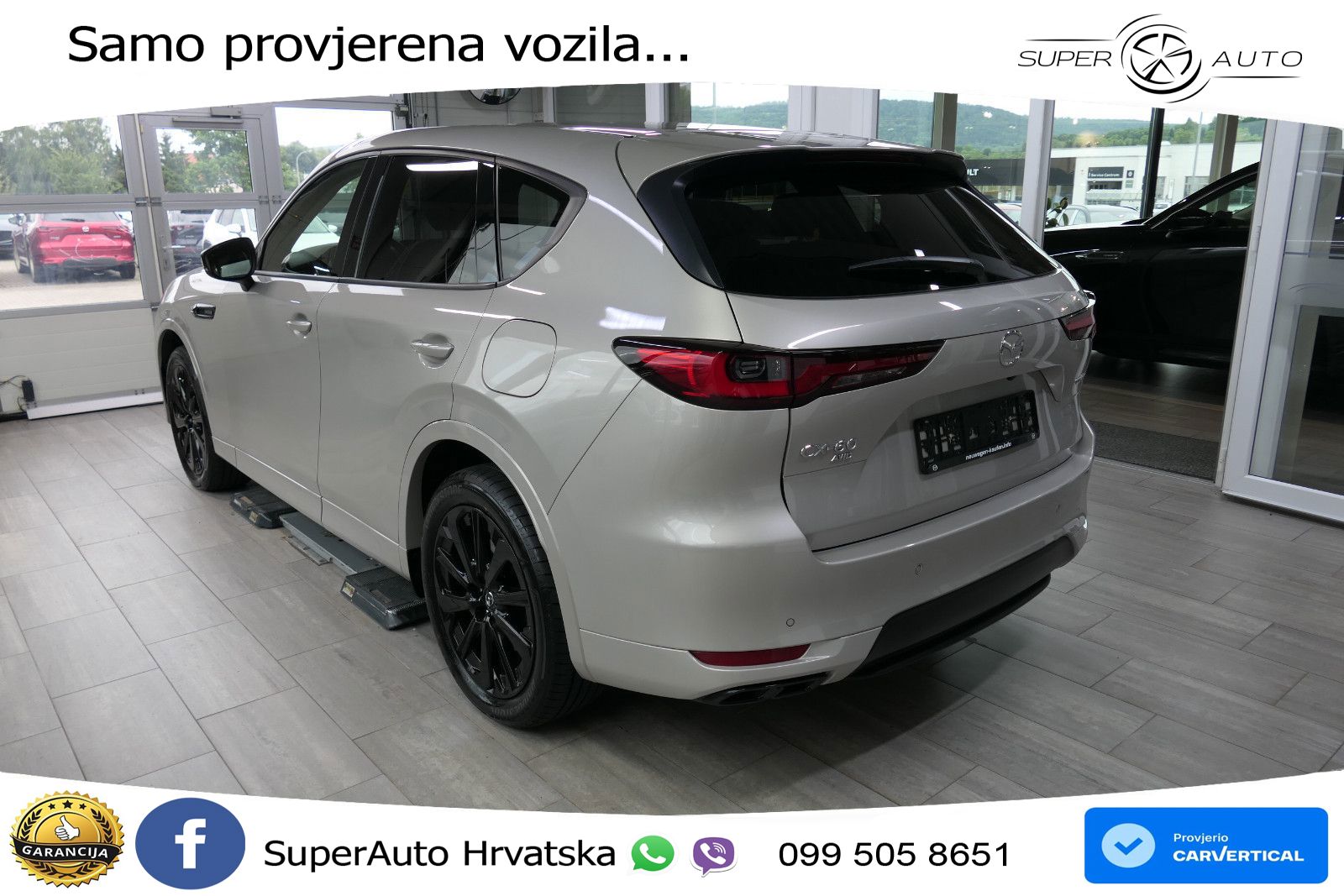 Mazda CX-60 3.3 e-Skyactiv D (254 KS) AWD Automatic LED+GR SJED+ACC