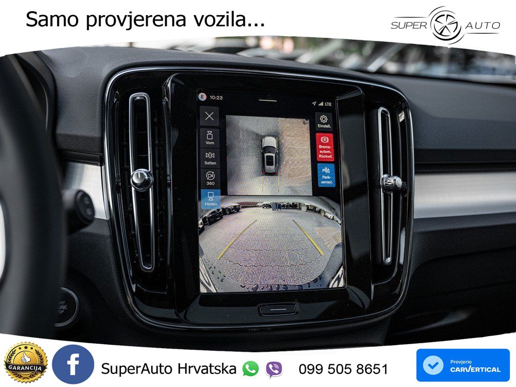 Volvo XC40 2.0 B4 AWD 197 KS Automatic ACC+GR SJED+360+PANO