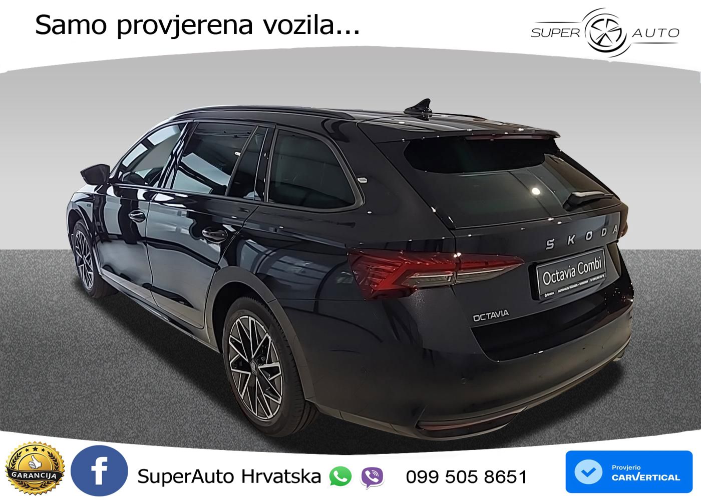 Škoda Octavia Combi 2.0 TDI (150 KS) DSG LED+GR SJED+ACC