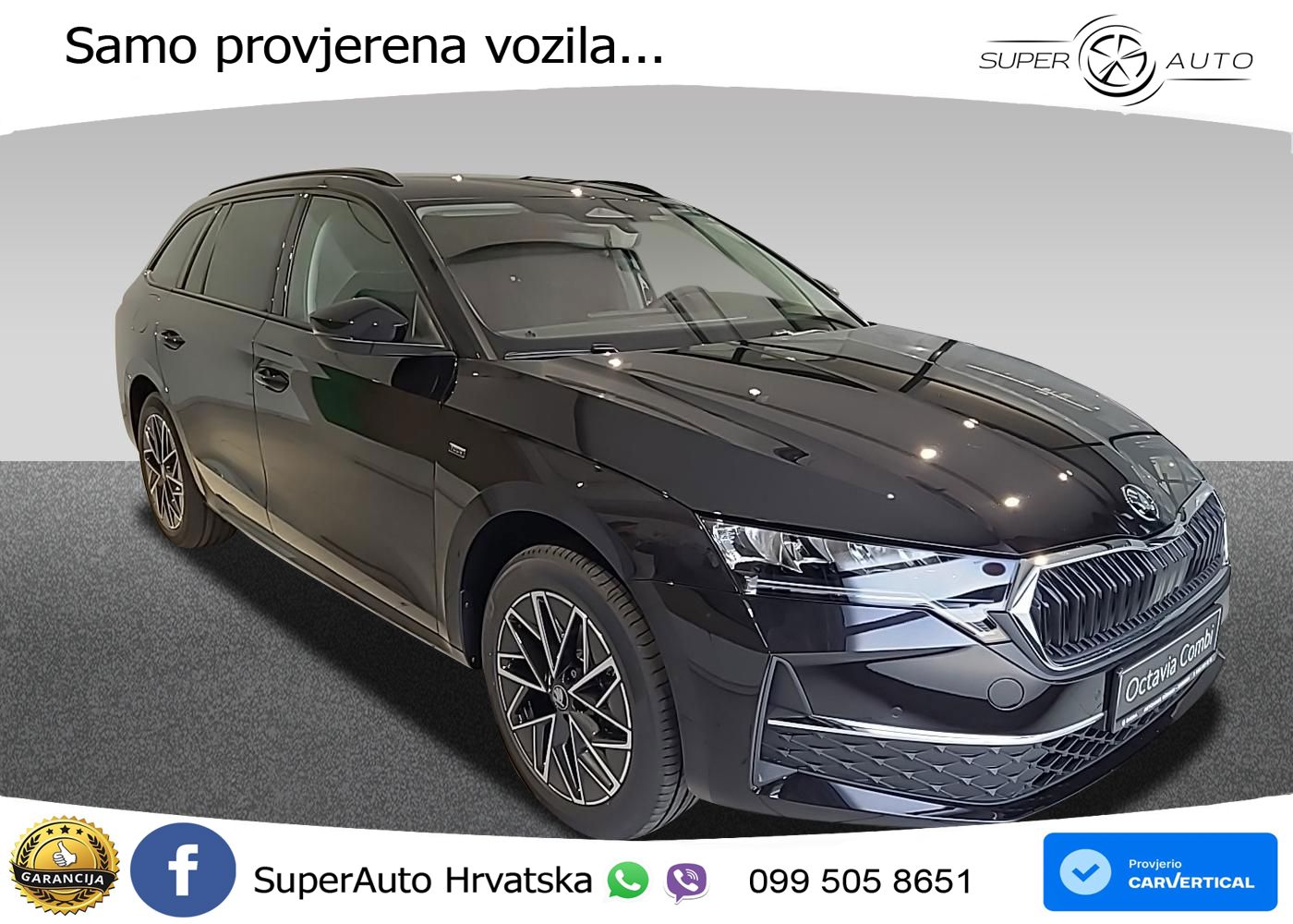 Škoda Octavia Combi 2.0 TDI (150 KS) DSG LED+GR SJED+ACC