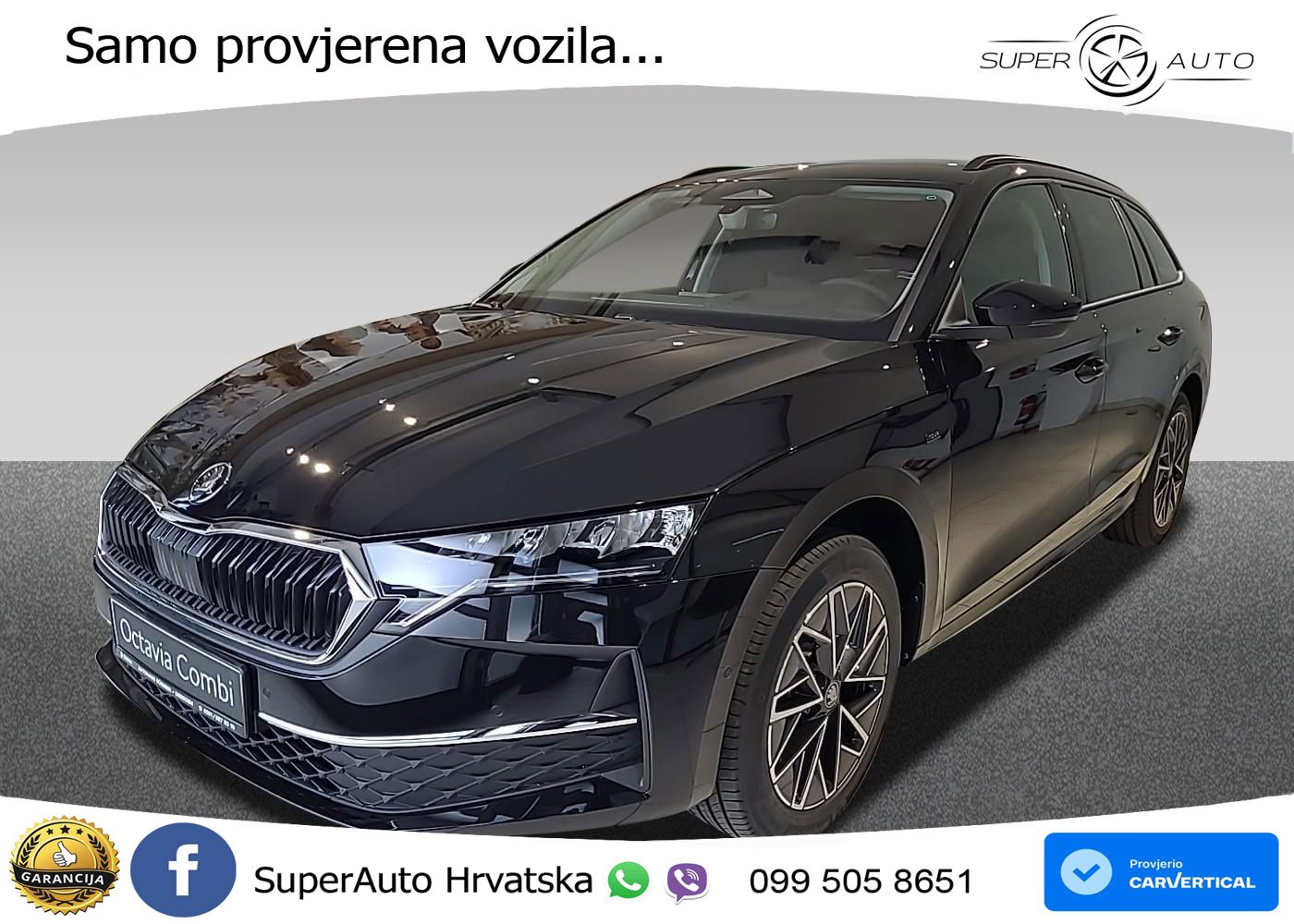 Škoda Octavia Combi 2.0 TDI (150 KS) DSG LED+GR SJED+ACC