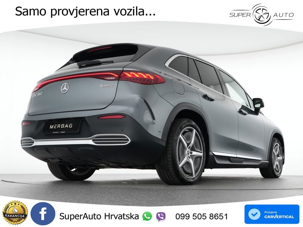 Mercedes EQE SUV 350 98 kWh (292 KS) 4MATIC ACC+GR SJED+360+PANO