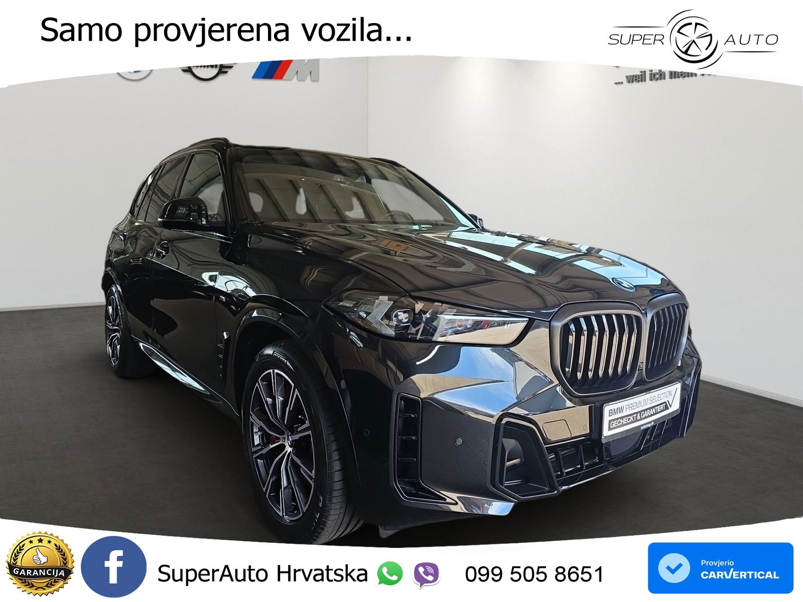 BMW X5 50e (489 KS) xDrive Steptronic M Sport ZRAČNI+ACC+GR SJED+KAM+PANO