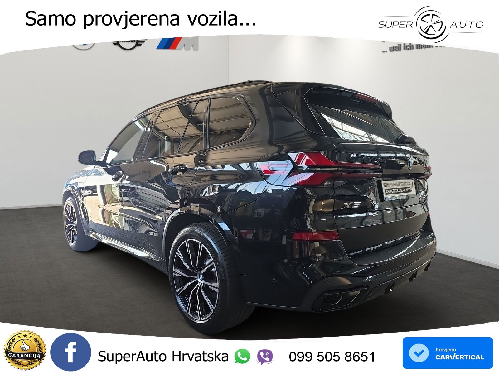 BMW X5 50e (489 KS) xDrive Steptronic M Sport ZRAČNI+ACC+GR SJED+KAM+PANO
