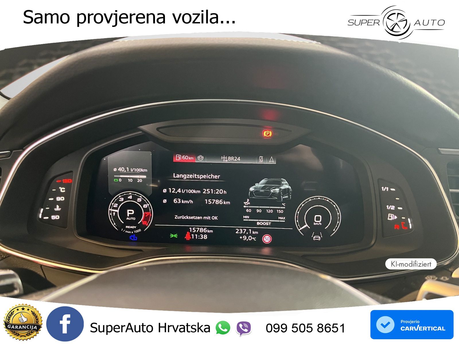 Audi RS6 Avant 4.0 TFSI V8 (600 KS) quattro Tiptronic MATRIX+GR SJED+KAM