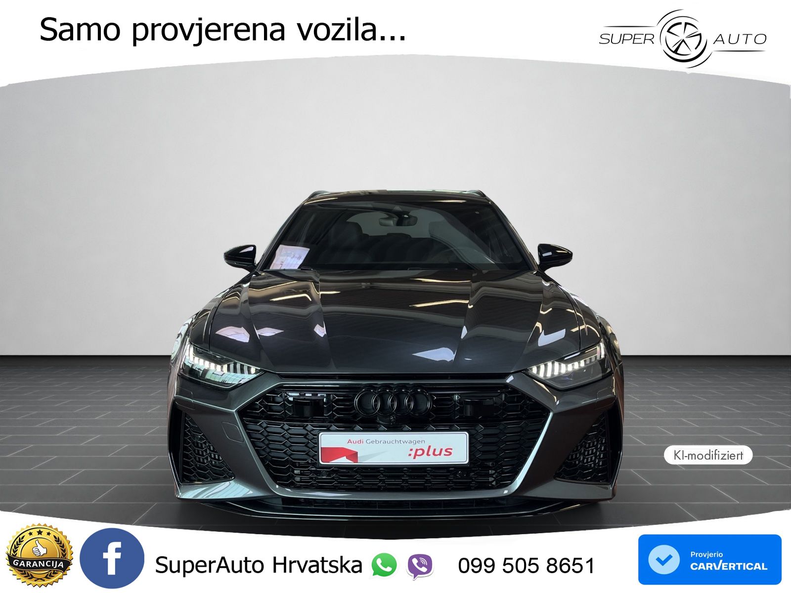Audi RS6 Avant 4.0 TFSI V8 (600 KS) quattro Tiptronic MATRIX+GR SJED+KAM