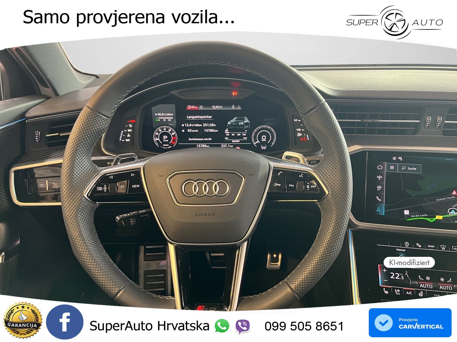 Audi RS6 Avant 4.0 TFSI V8 (600 KS) quattro Tiptronic MATRIX+GR SJED+KAM