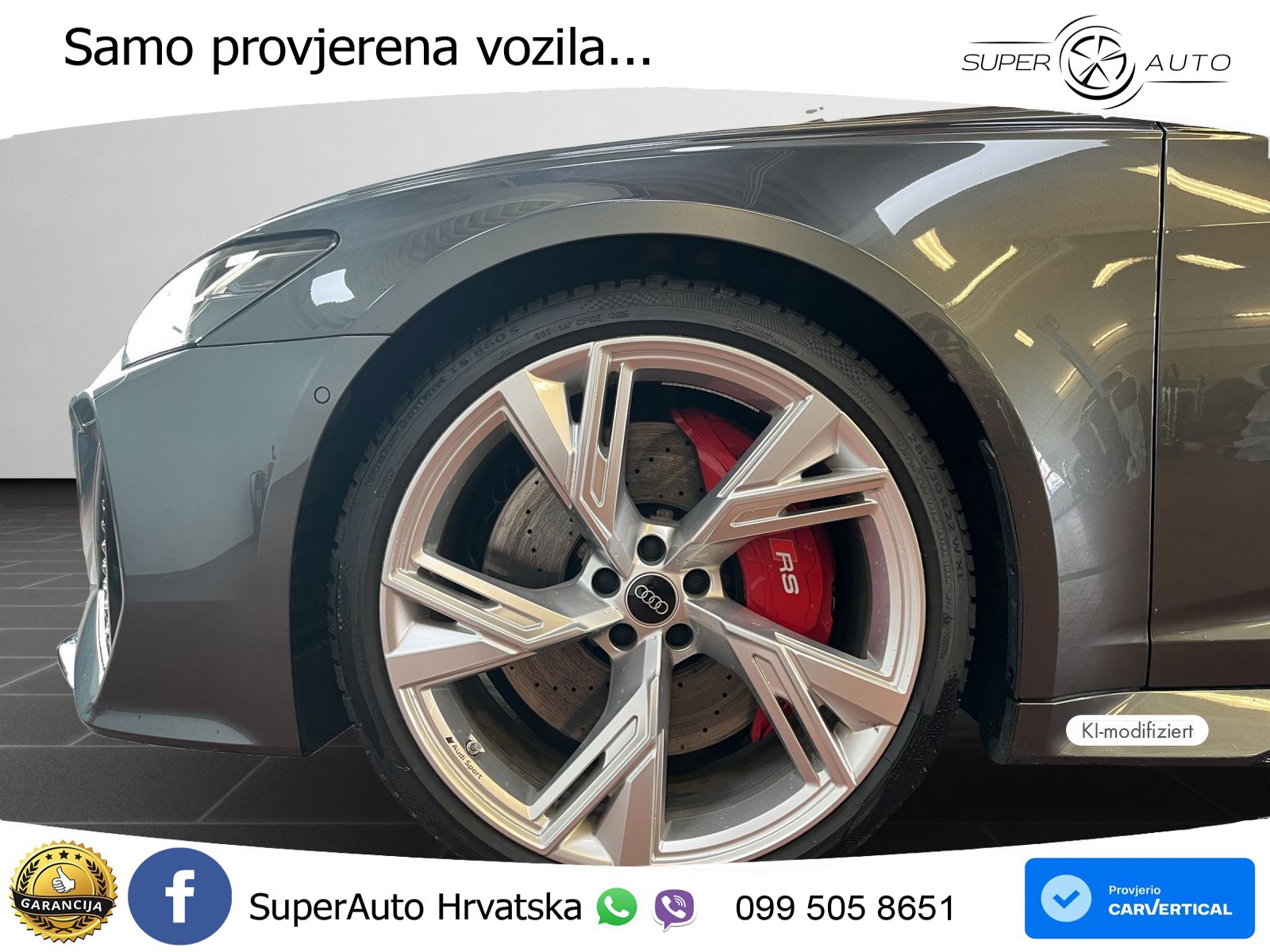 Audi RS6 Avant 4.0 TFSI V8 (600 KS) quattro Tiptronic MATRIX+GR SJED+KAM