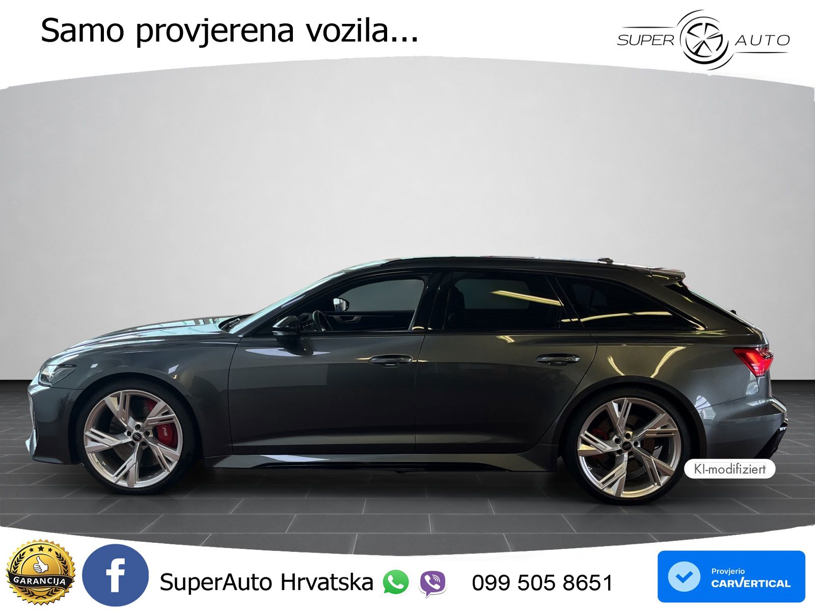 Audi RS6 Avant 4.0 TFSI V8 (600 KS) quattro Tiptronic MATRIX+GR SJED+KAM