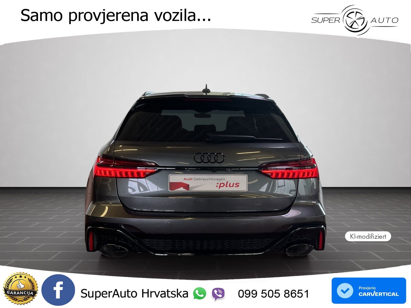 Audi RS6 Avant 4.0 TFSI V8 (600 KS) quattro Tiptronic MATRIX+GR SJED+KAM