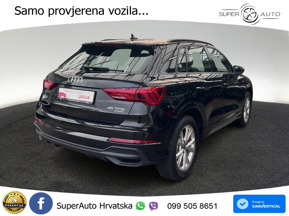 Audi Q3 45 TFSI (245 KS) quattro S tronic S line LED+GR SJED+ACC