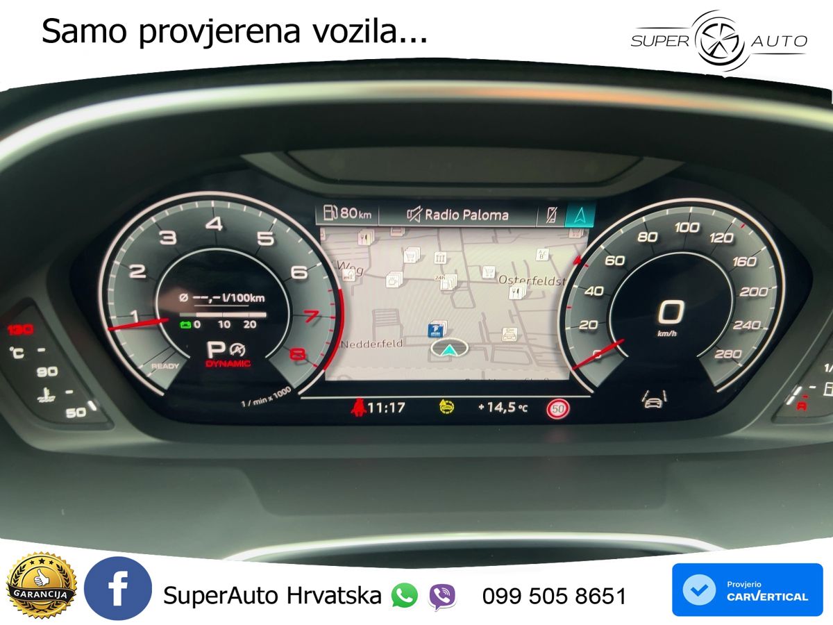 Audi Q3 45 TFSI (245 KS) quattro S tronic S line LED+GR SJED+ACC