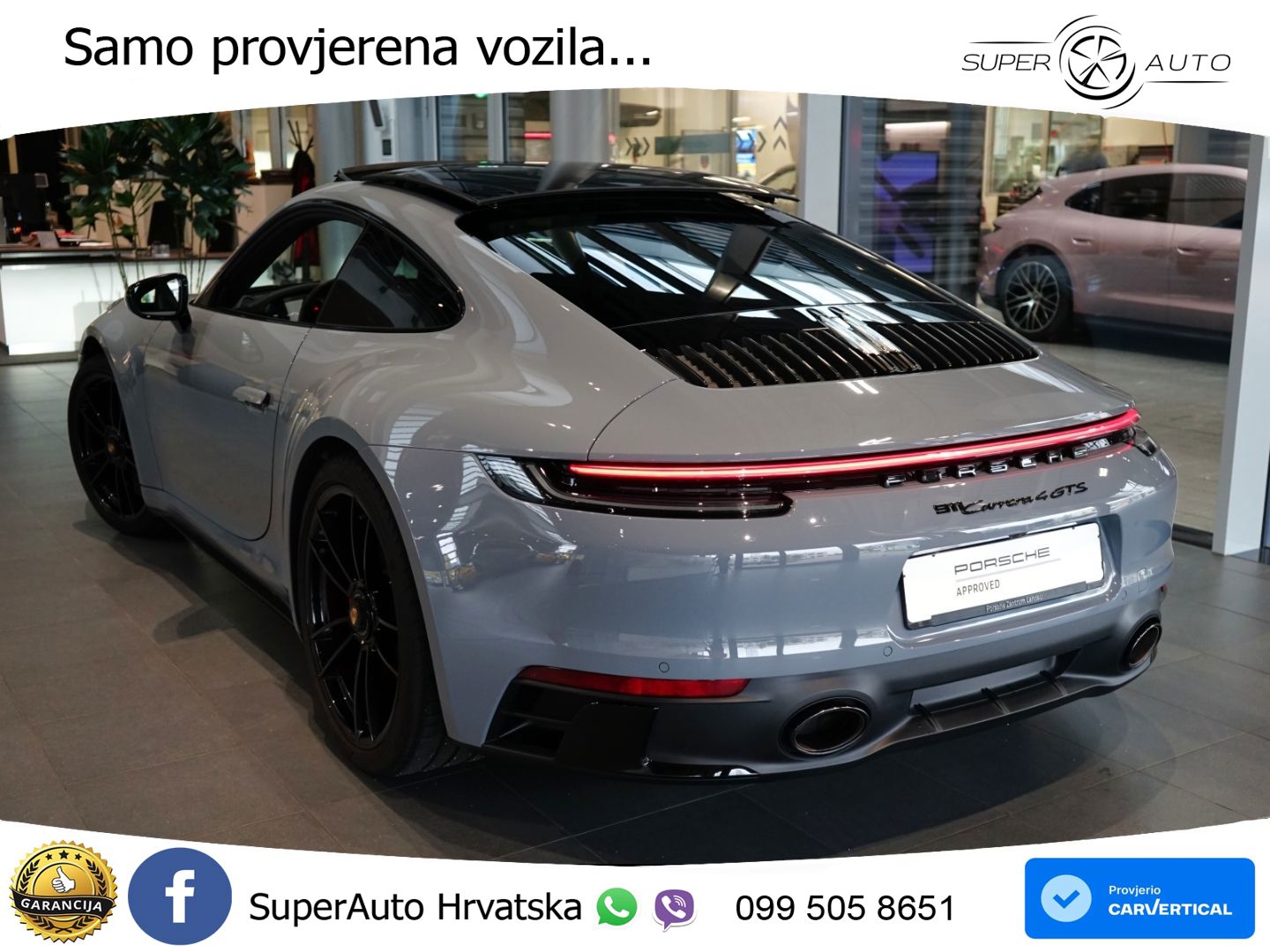 Porsche 911 Carrera 4 GTS 3.0 (480 KS) PDK