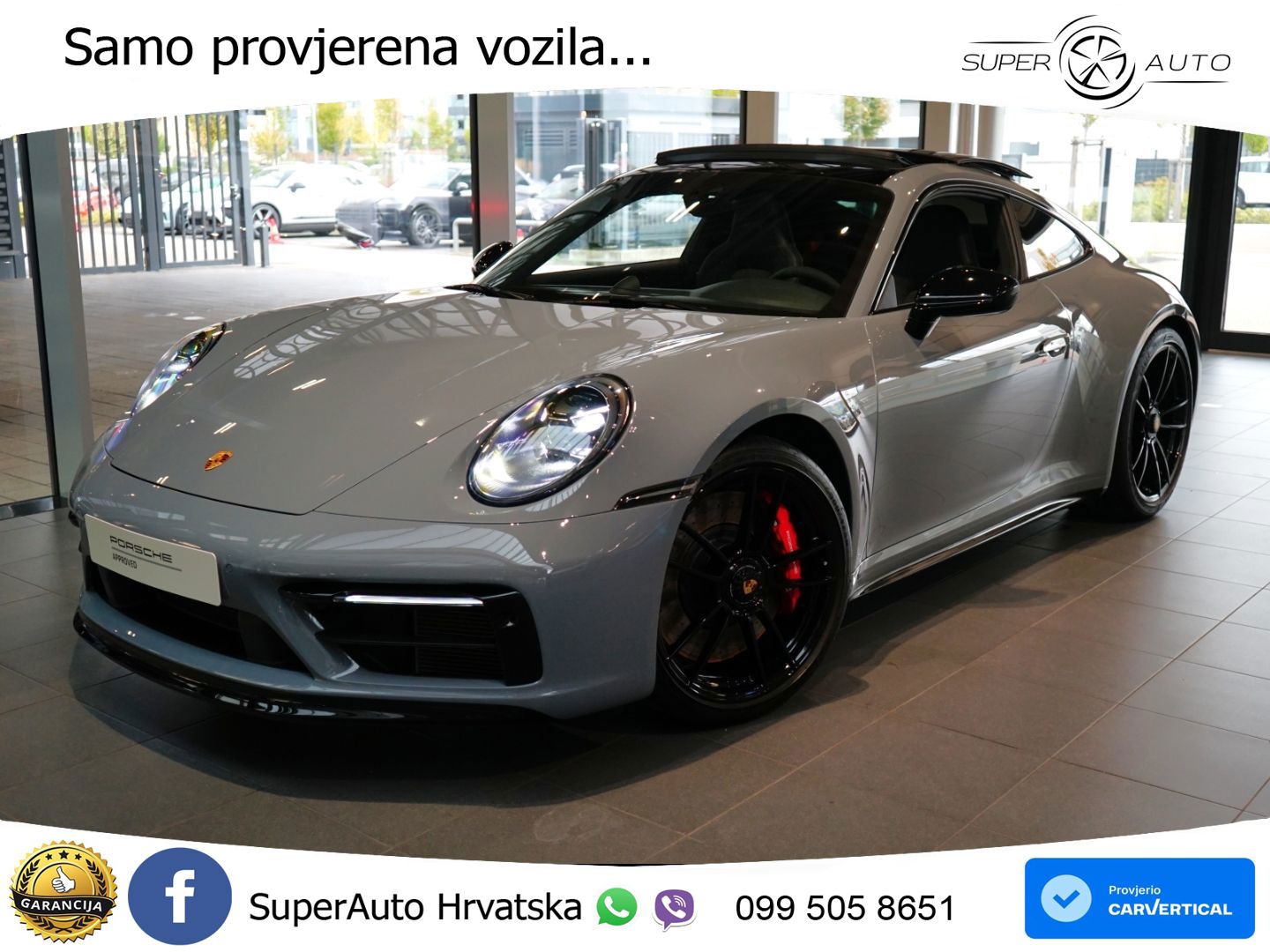 Porsche 911 Carrera 4 GTS 3.0 (480 KS) PDK