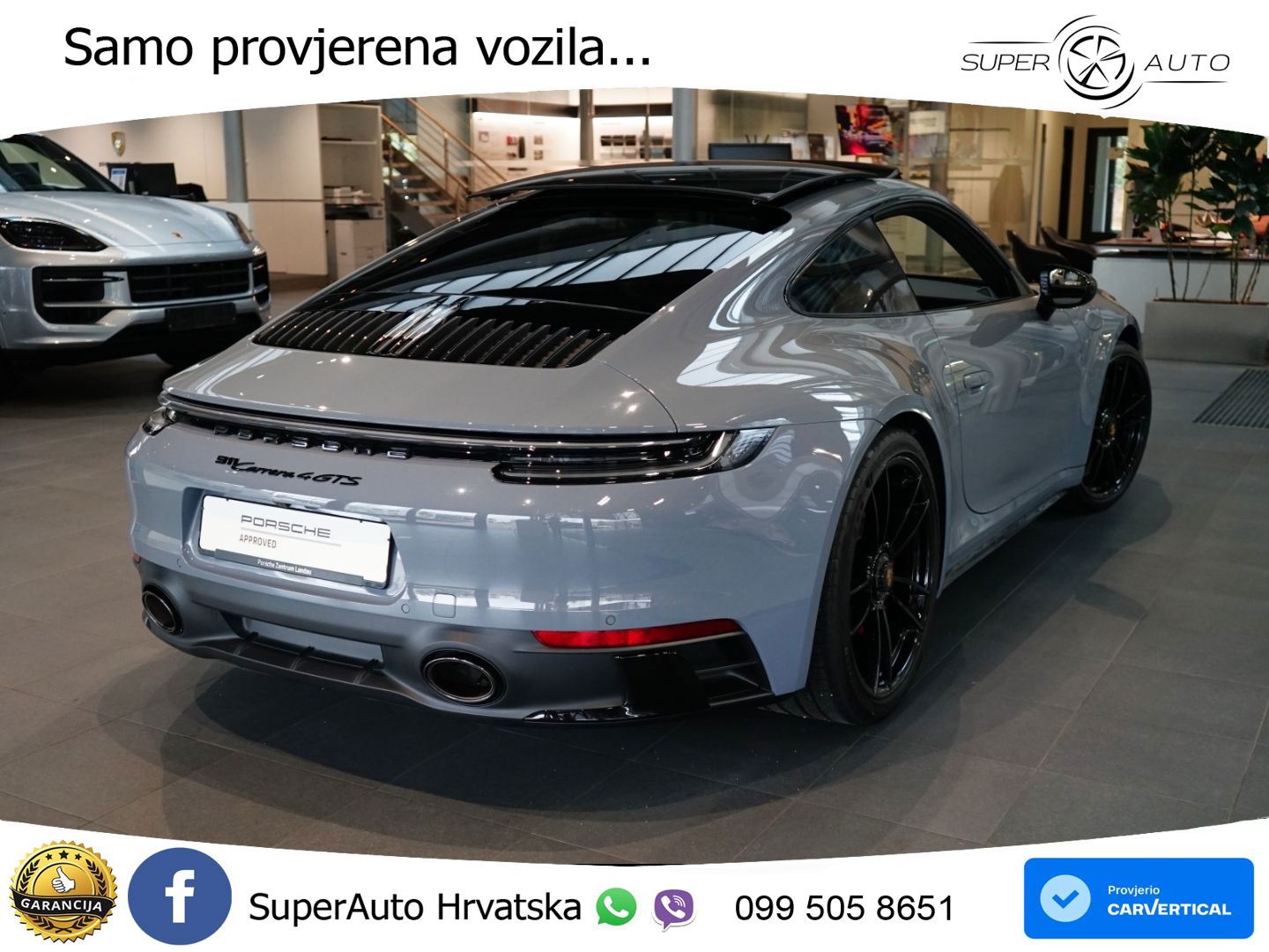 Porsche 911 Carrera 4 GTS 3.0 (480 KS) PDK
