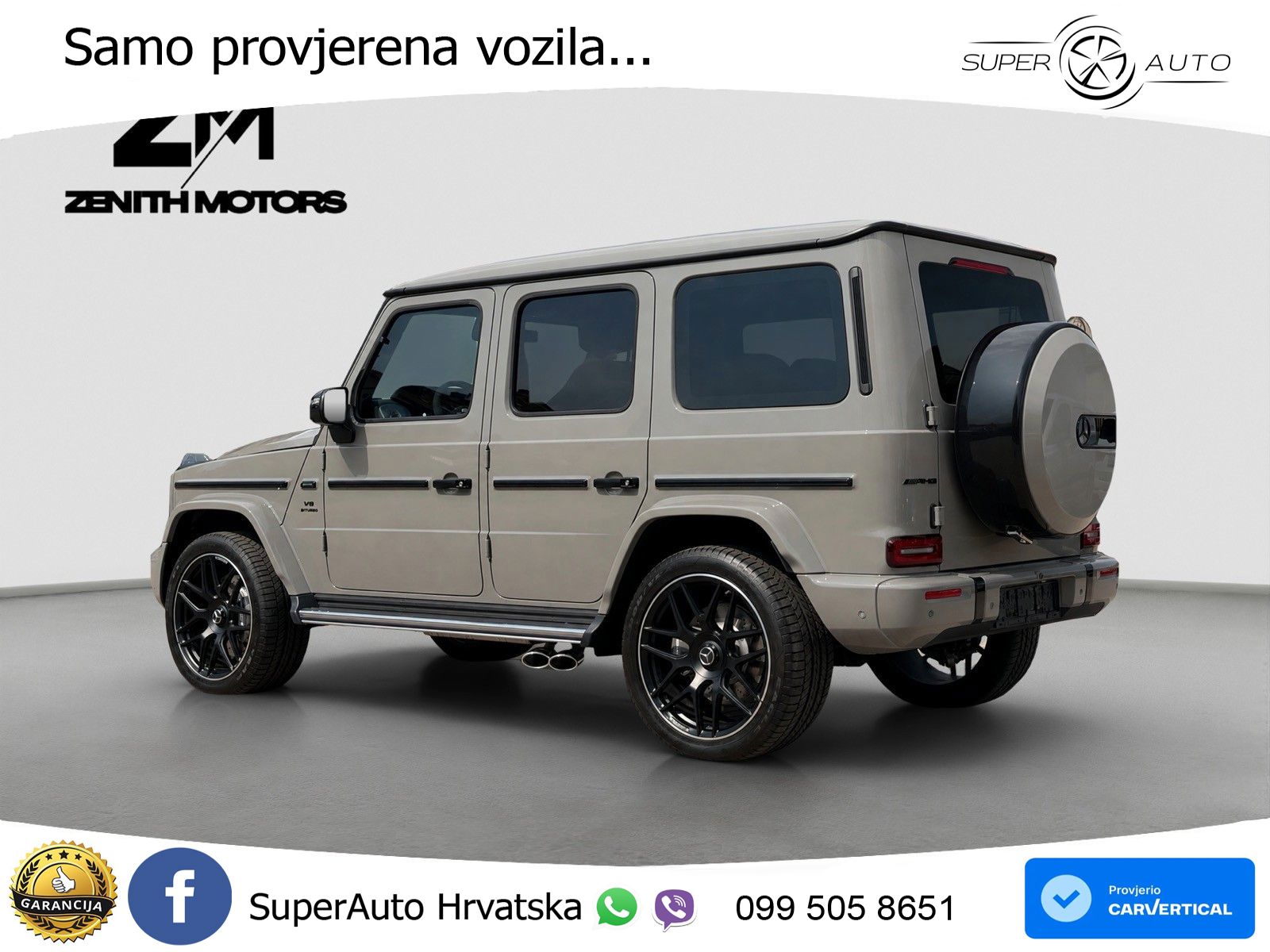Mercedes AMG G 63 Long V8 (585 KS) 4MATIC 9G-TRONIC AMG SPEEDSHIFT TCT