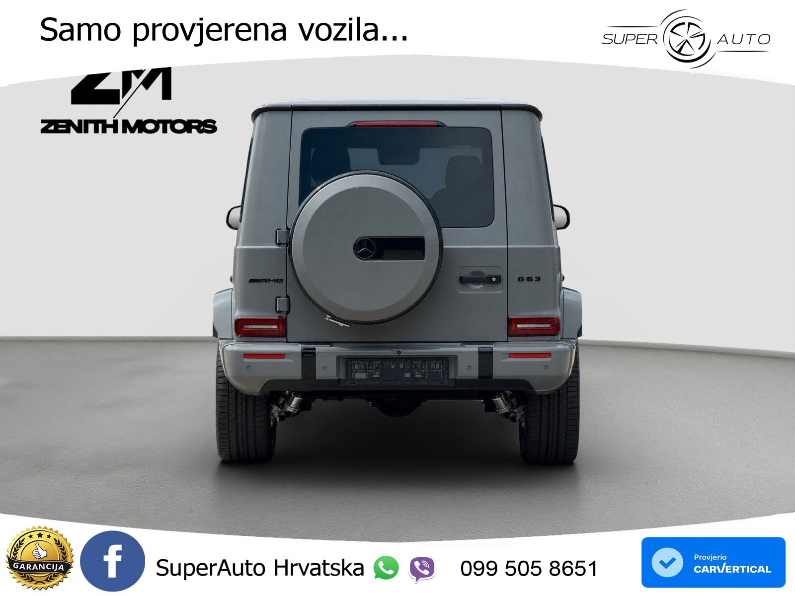 Mercedes AMG G 63 Long V8 (585 KS) 4MATIC 9G-TRONIC AMG SPEEDSHIFT TCT