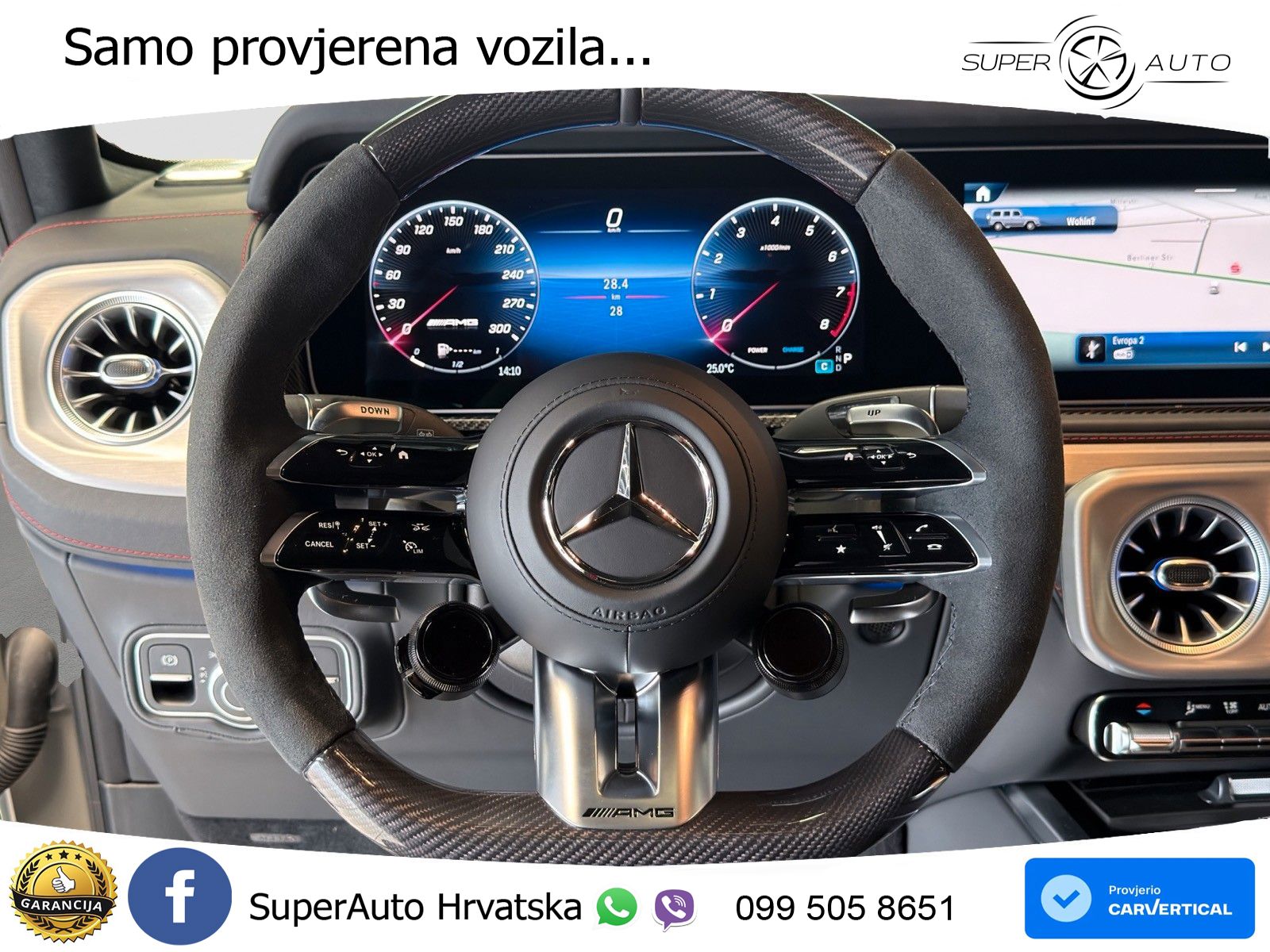 Mercedes AMG G 63 Long V8 (585 KS) 4MATIC 9G-TRONIC AMG SPEEDSHIFT TCT