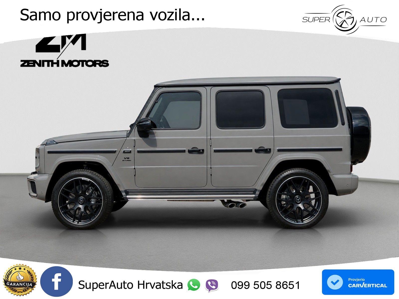 Mercedes AMG G 63 Long V8 (585 KS) 4MATIC 9G-TRONIC AMG SPEEDSHIFT TCT