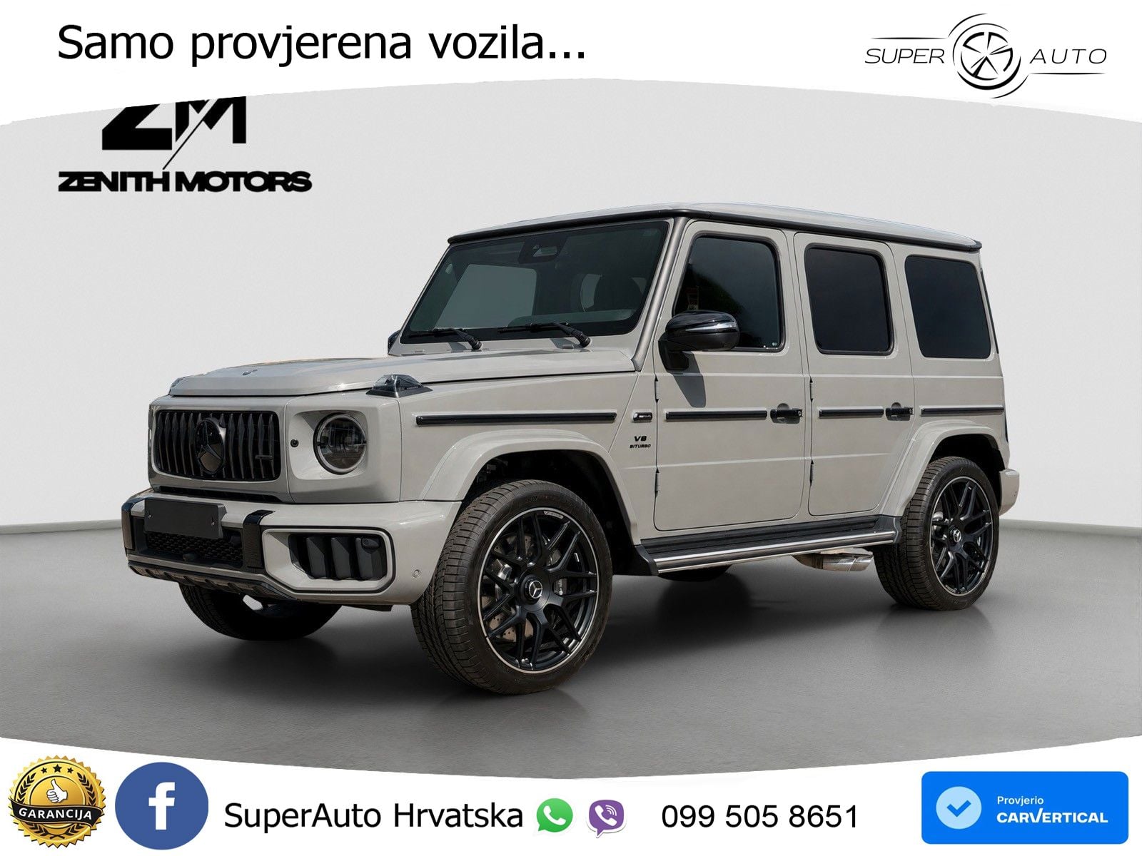 Mercedes AMG G 63 Long V8 (585 KS) 4MATIC 9G-TRONIC AMG SPEEDSHIFT TCT