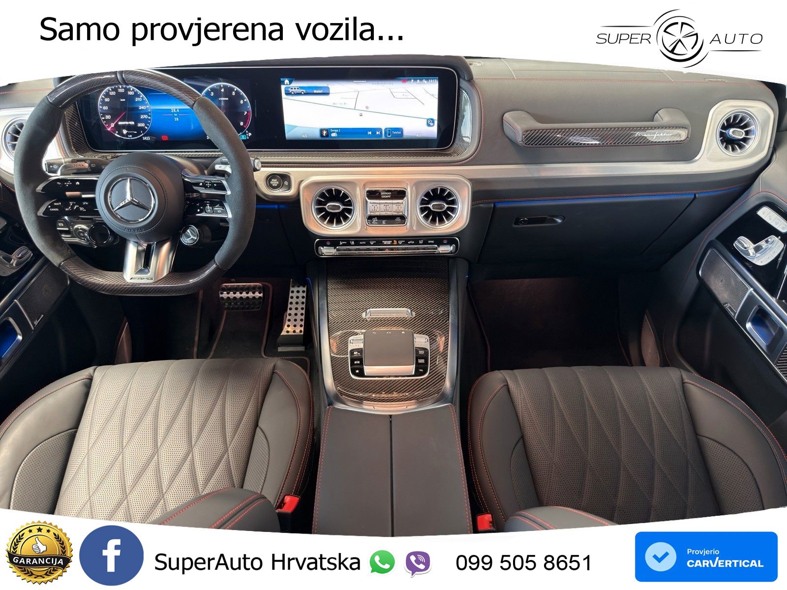 Mercedes AMG G 63 Long V8 (585 KS) 4MATIC 9G-TRONIC AMG SPEEDSHIFT TCT