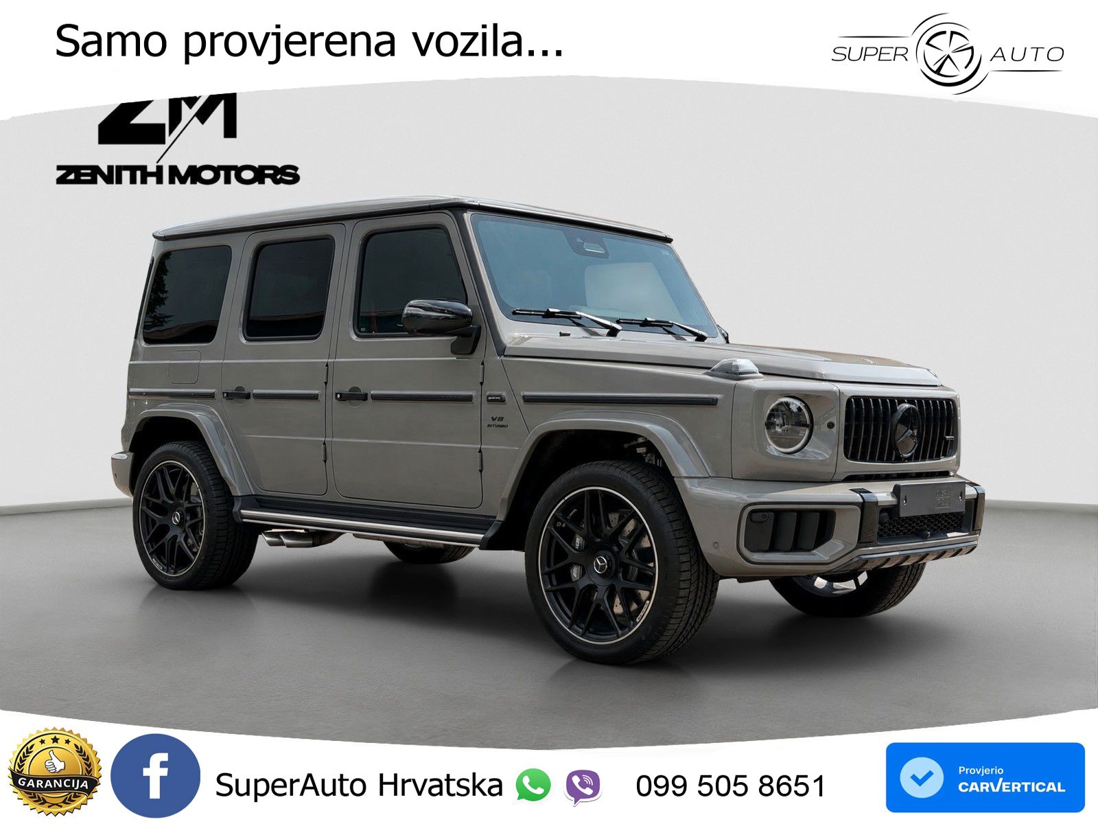 Mercedes AMG G 63 Long V8 (585 KS) 4MATIC 9G-TRONIC AMG SPEEDSHIFT TCT